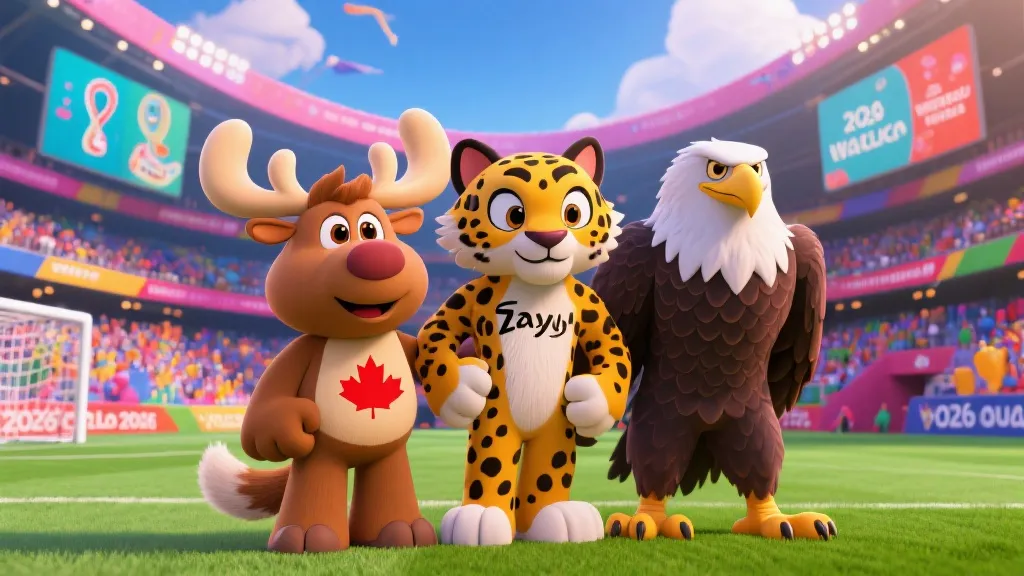 揭秘2026世界杯吉祥物：Maple、Zayu与Clutch背后的文化密码与狂欢寓意
